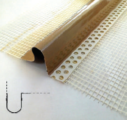 PVC фуга деформационна права 2.5 м.