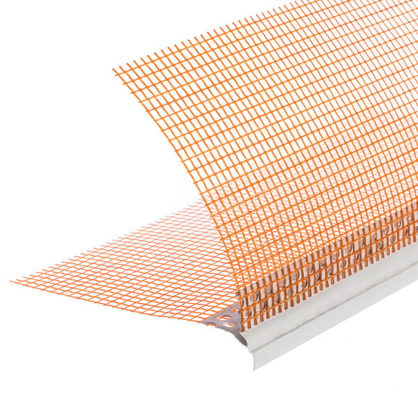 Водооткапващ ъгъл 2 м - оранжева мрежа